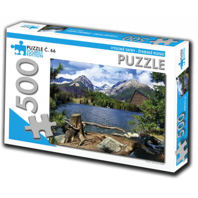 TOURIST EDITION Puzzle Vysoké Tatry, Štrbské pleso 500 dílků (č.66)