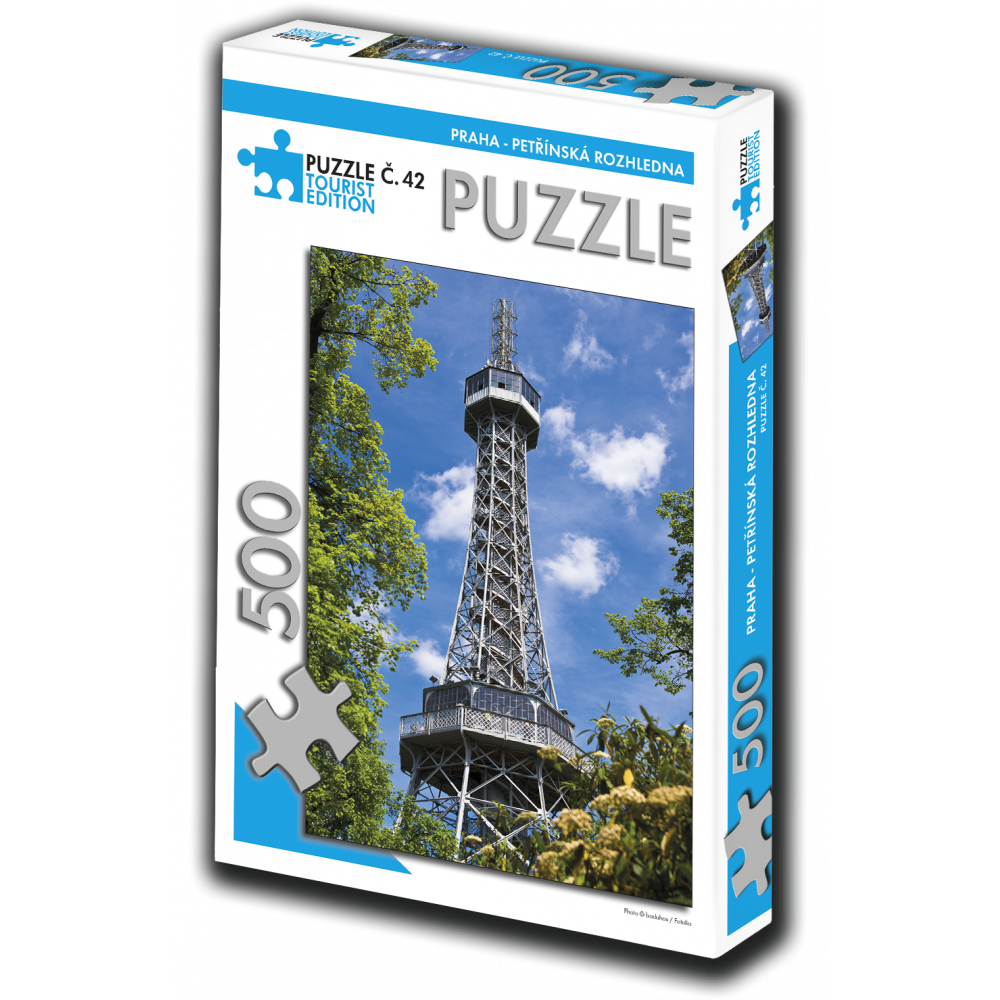 TOURIST EDITION Puzzle Petřínská rozhledna 500 dílků (č.42)