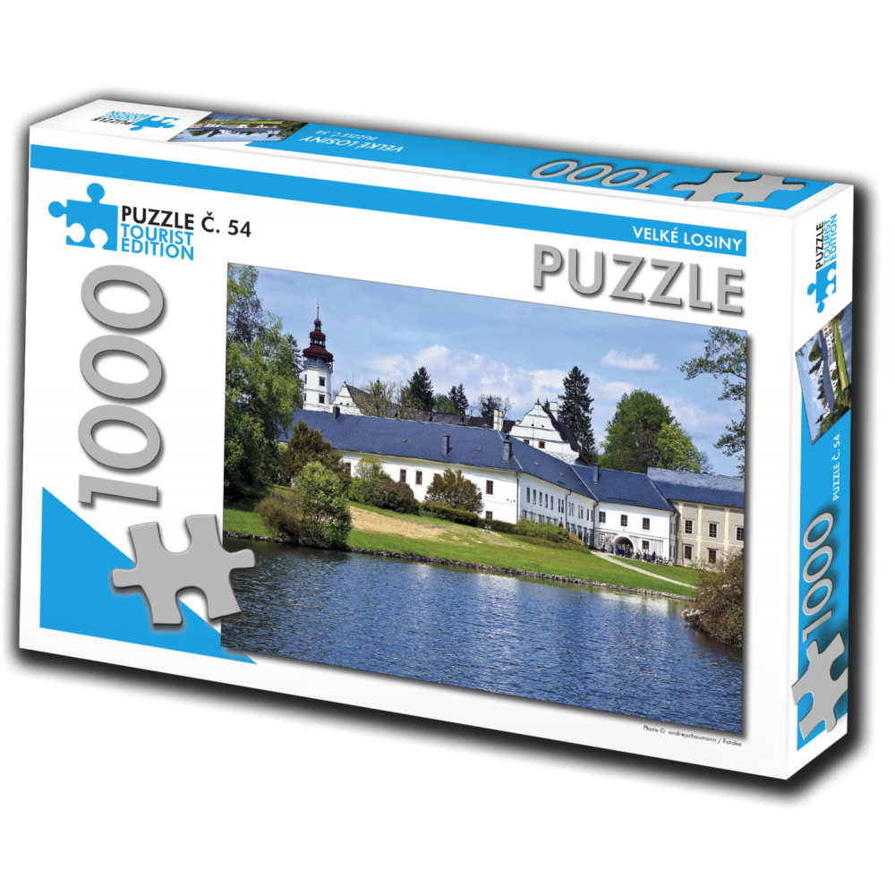 TOURIST EDITION Puzzle Velké Losiny 1000 dílků (č.54)