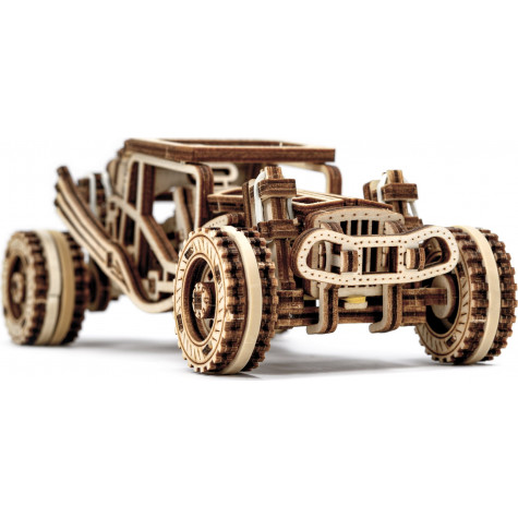 WOODEN CITY 3D puzzle Automobil Buggy 137 dílů ~ 4