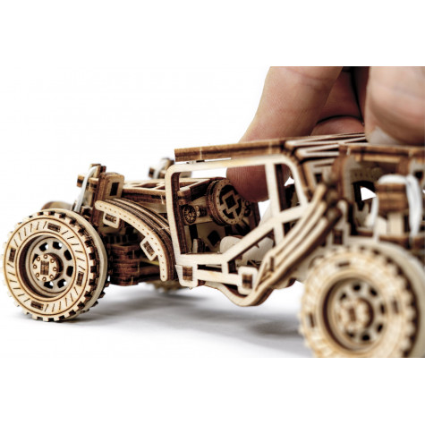 WOODEN CITY 3D puzzle Automobil Buggy 137 dílů ~ 7