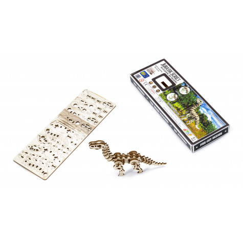 WOODEN CITY 3D puzzle Diplodocus 50 dílů ~ 2