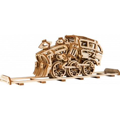 WOODEN CITY 3D puzzle Dream Express s kolejemi 220 dílů ~ 1