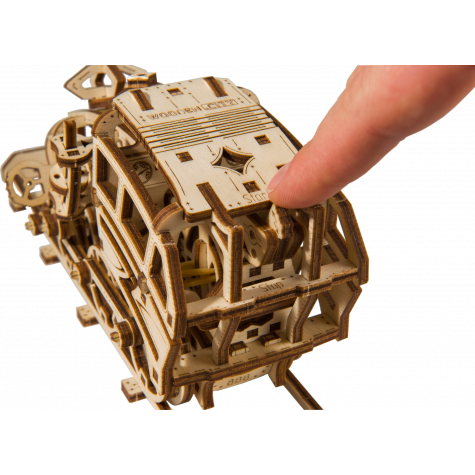 WOODEN CITY 3D puzzle Dream Express s kolejemi 220 dílů ~ 3