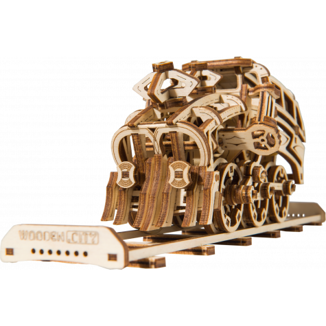 WOODEN CITY 3D puzzle Dream Express s kolejemi 220 dílů ~ 4