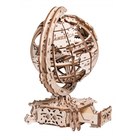 WOODEN CITY 3D puzzle Globus 231 dílů ~ 3