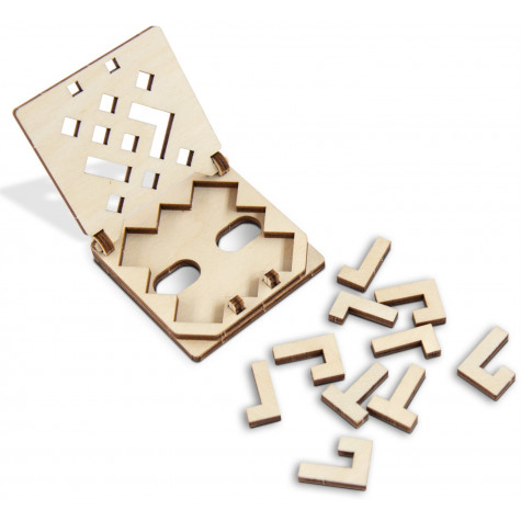 WOODEN CITY 3D puzzle hlavolam mini Had ~ 2