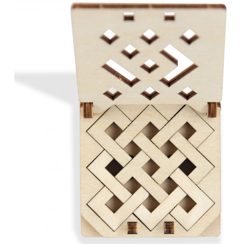 WOODEN CITY 3D puzzle hlavolam mini Had ~ 6