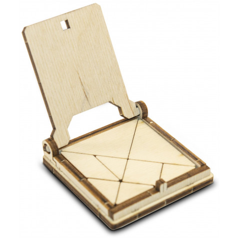 WOODEN CITY 3D puzzle hlavolam mini Tangram ~ 1