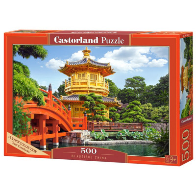 CASTORLAND Puzzle Čínská zahrada, Hong Kong 500 dílků