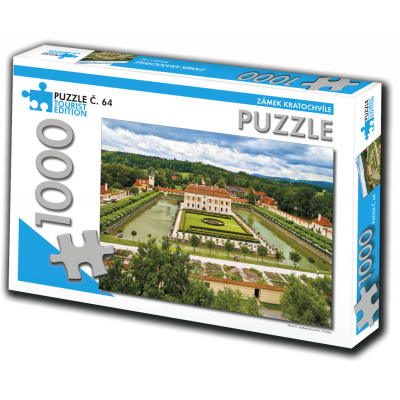 TOURIST EDITION Puzzle Zámek Kratochvíle 1000 dílků (č.64)