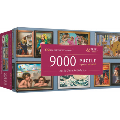 TREFL Prime Puzzle UFT Netradiční umění 9000 dílků