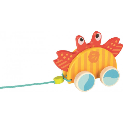GOKI Dřevěný tahací krab ~ 2