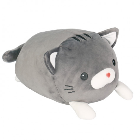 Albi Plyšový polštář - Šedá kočka ~ 1