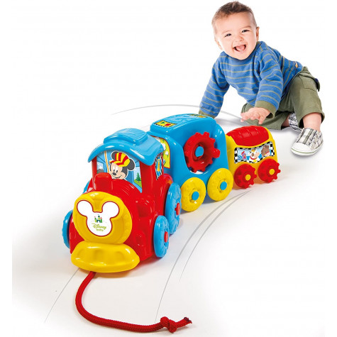 CLEMENTONI BABY Disney Interaktivní stohovací vláček ~ 1