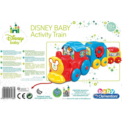 CLEMENTONI BABY Disney Interaktivní stohovací vláček ~ 5