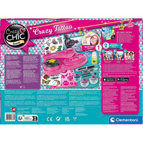 CLEMENTONI Crazy Chic Bláznivé tetování ~ 5