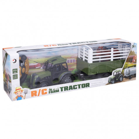 Traktor s vlečkou RC na dálkové ovládání 45 cm ~ 2