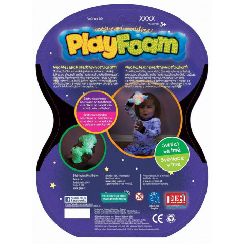 PlayFoam® Moje první modelína Boule svítící ve tmě
