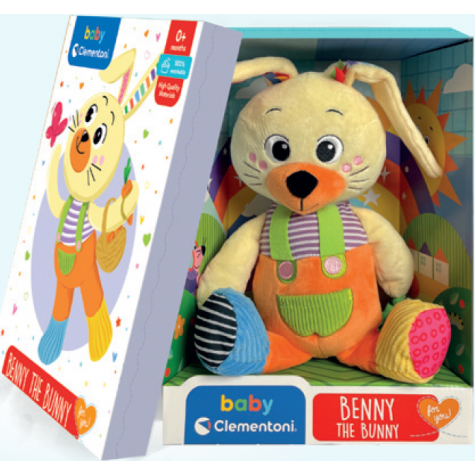 CLEMENTONI BABY For You Plyšový králíček Benny ~ 2