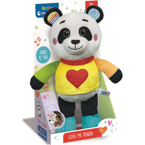 CLEMENTONI BABY Plyšová Milující panda ~ 2