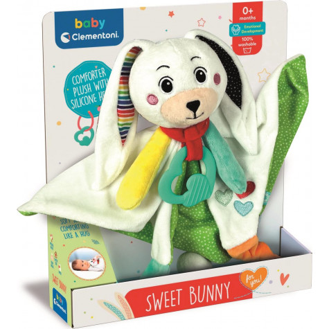 CLEMENTONI BABY Plyšový usínáček Sladký Bunny ~ 3