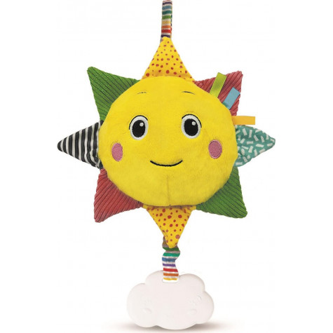 CLEMENTONI BABY Plyšové sluníčko s Brahmsovou ukolébavkou ~ 1