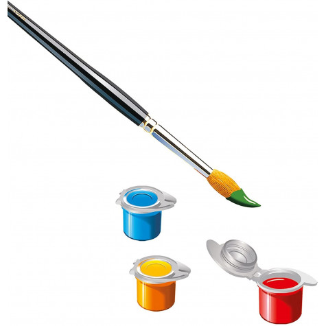 RAVENSBURGER CreArt Malování podle čísel: Majestátní tygr ~ 5