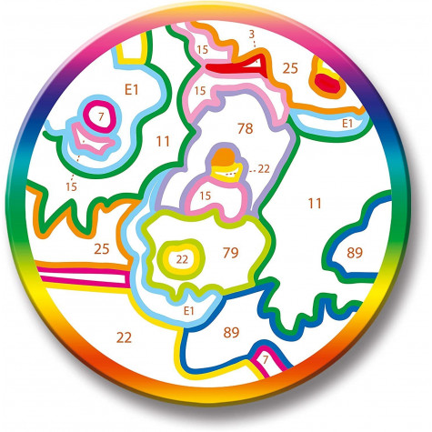 RAVENSBURGER CreArt Malování podle čísel: Růžový plameňák ~ 5