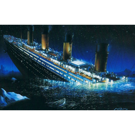 Norimpex Diamantový obrázek malování 30x40cm - Titanic