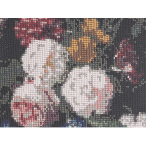 Craft Sensations Diamantové malování 40x50cm - Květiny ~ 4