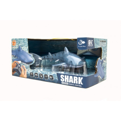 Žralok RC plast 35cm na dálkové ovládání +dobíjecí pack