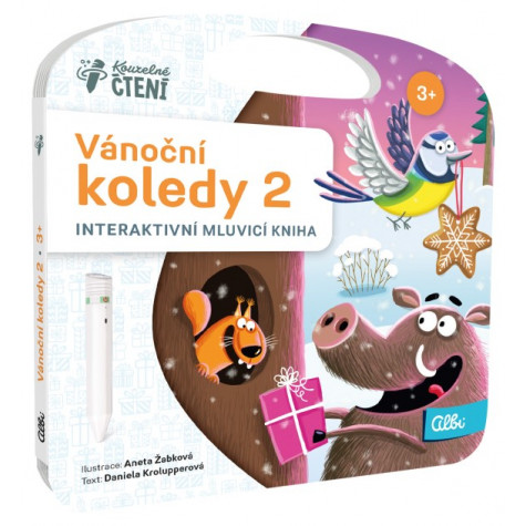 Albi Kouzelné čtení - Kniha Zpívánky Vánoční koledy 2