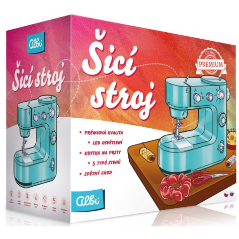Albi Šicí stroj - modrý ~ 1