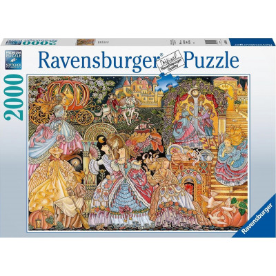 RAVENSBURGER Puzzle Popelka 2000 dílků