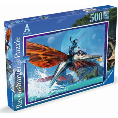 RAVENSBURGER Puzzle Avatar: The Way of Water 500 dílků