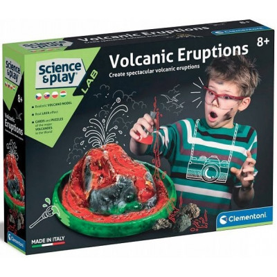 CLEMENTONI Science&Play Laboratoř: Sopečné erupce