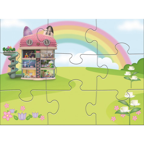 TREFL Magnetická puzzle sada Gábinin kouzelný domek