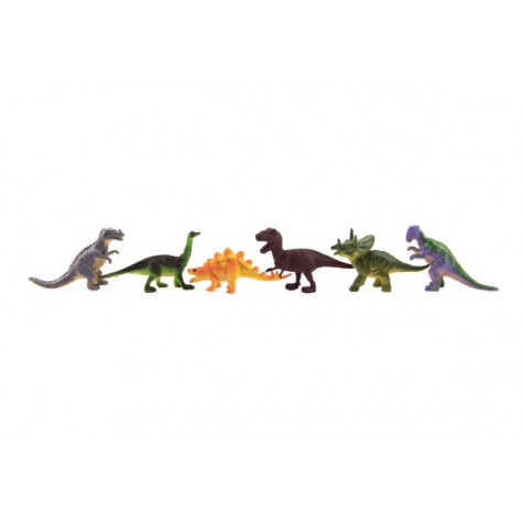 Teddies Mini zvířátka Dinosauři 12ks v sáčku ~ 4