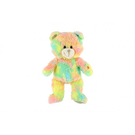 Teddies Svítící plyšový Snílek 40 cm Medvěd duhový