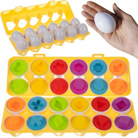 ISO 22674 Dětská vkládačka puzzle Vajíčka