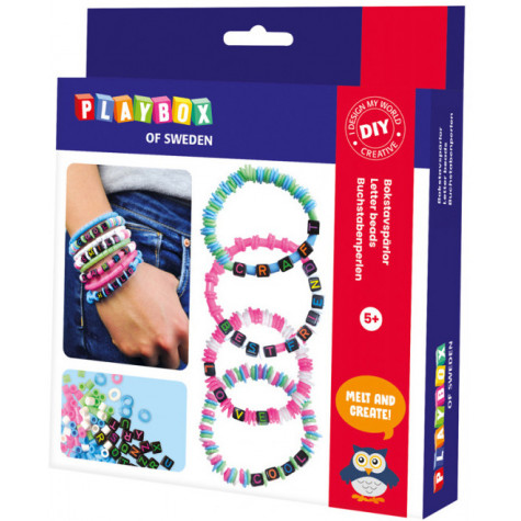 Playbox DIY Sada Písmenkové náramky ~ 1