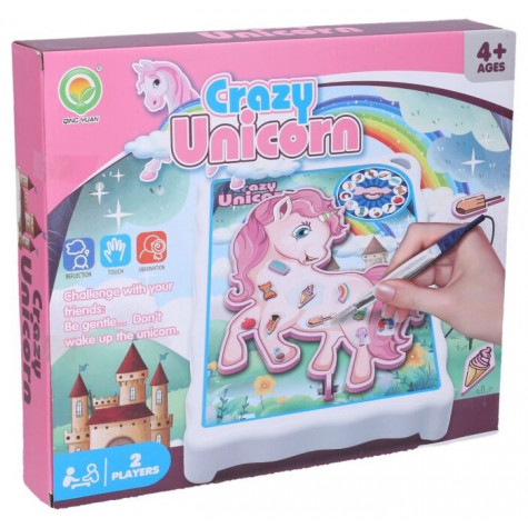 Crazy Unicorn ruleta hra s pinzetou Jednorožec