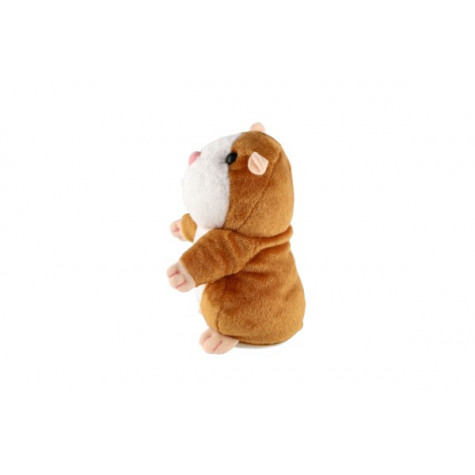 Teddies Křeček Mireček opakující věty 18cm