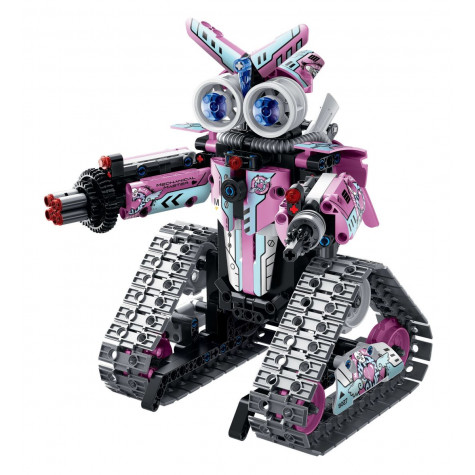 Robot RC skládací 2,4GHz na baterie - růžový ~ 1