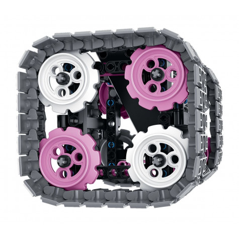 Robot RC skládací 2,4GHz na baterie - růžový ~ 4