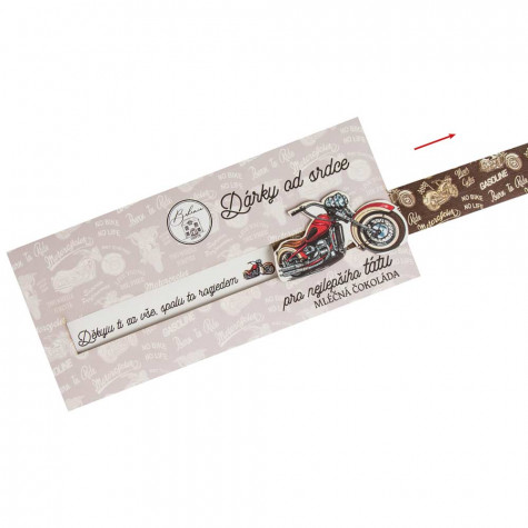 Dárková interaktivní čokoláda 100 g - Pro tátu ~ 2