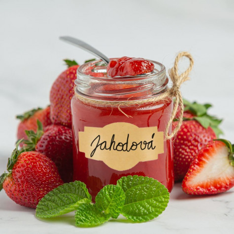 Popisovací samolepky - hnědé ~ 2
