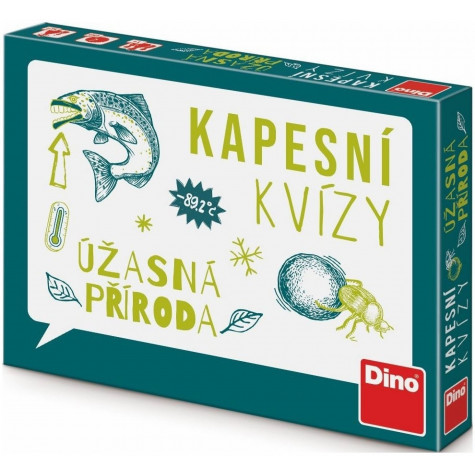 Dino Kapesní kvízy - Úžasná příroda ~ 1