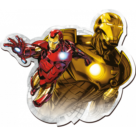 TREFL Wood Craft Origin puzzle Odvážný Iron Man 160 dílků